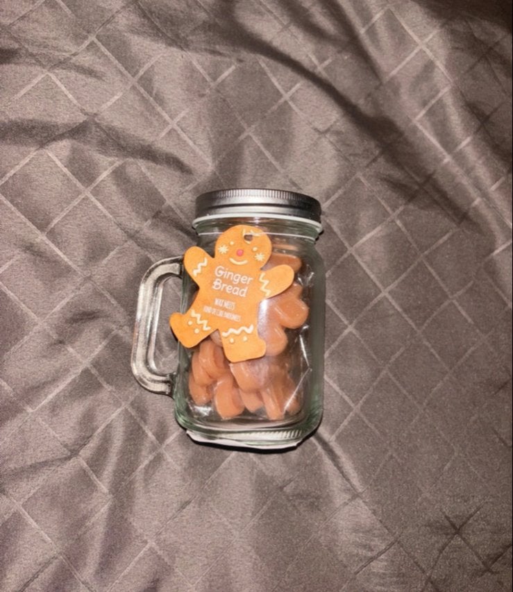 Gingerbread waxmelts in mason jar, Overige stijlen, Nieuw, Ophalen of Verzenden, Glas