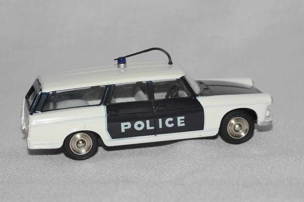 Dinky Toy Peugeot 404 break politie, Ophalen of Verzenden, Zo goed als nieuw, Auto, Dinky Toys