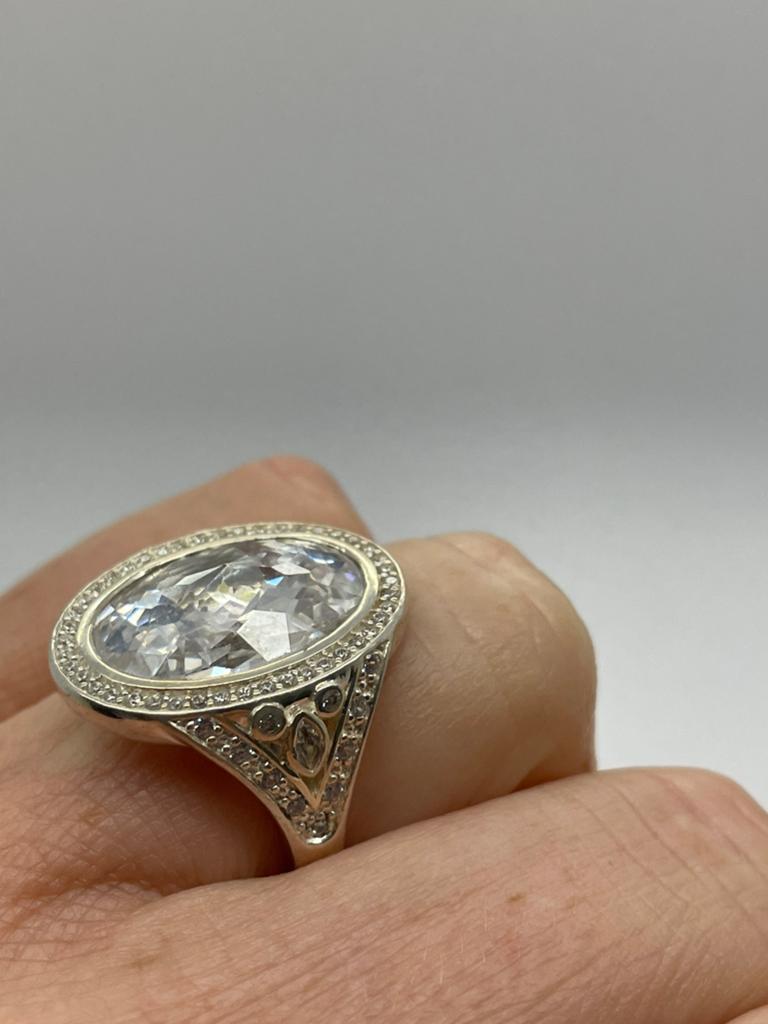 D958 Prachtige zilveren Thomas Sabo ring maat 16,5, Ophalen of Verzenden, Kleiner dan 17, X, Dame