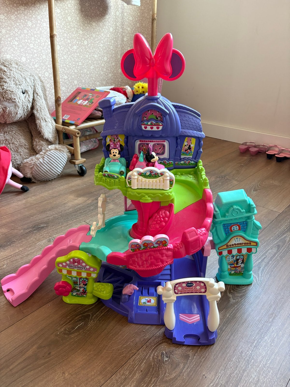 VTech Toet Toet Auto's Minnie Mouse Speelset, Ophalen, Zo goed als nieuw, Jongen of Meisje