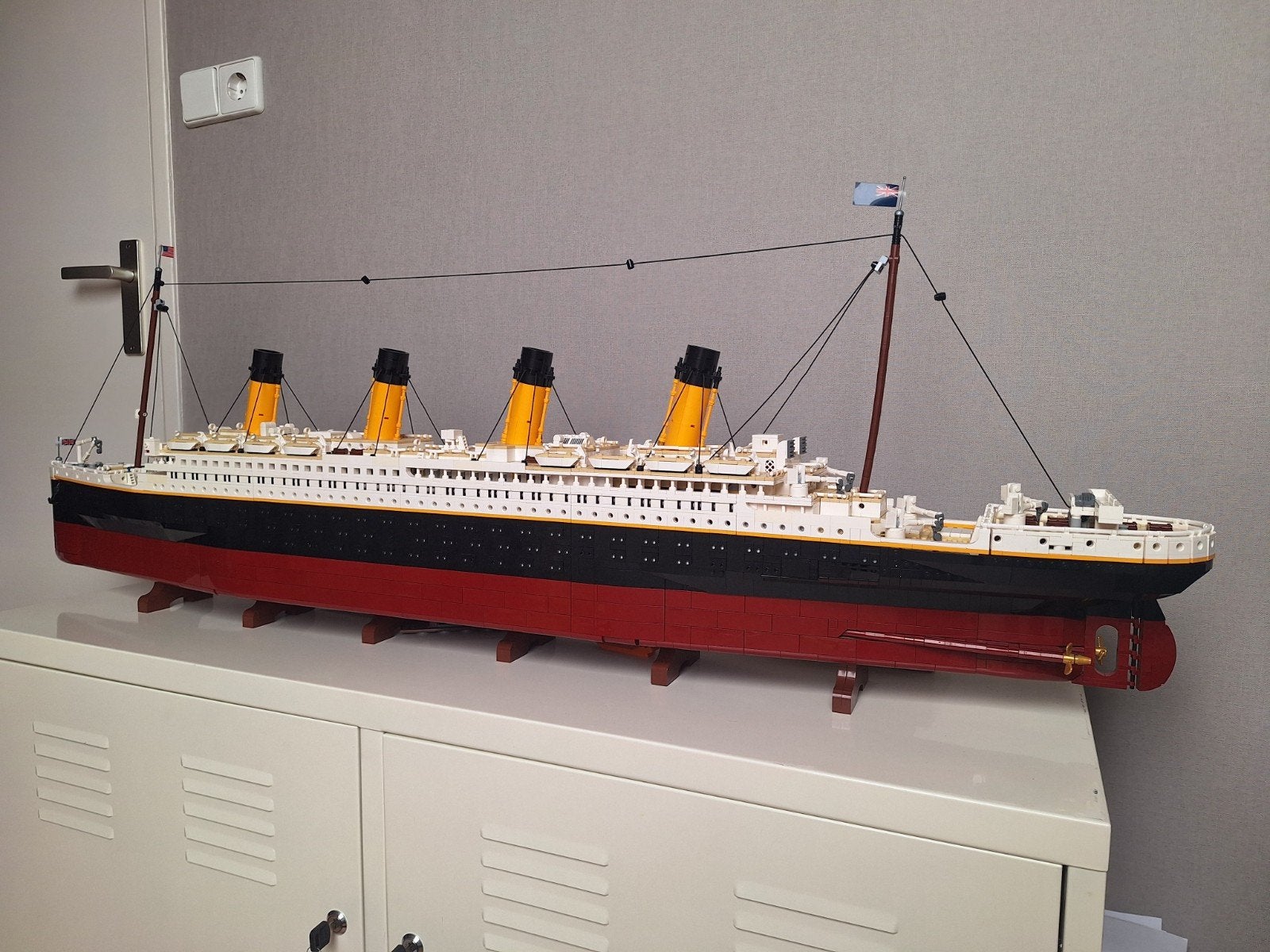 Lego Titanic 10294, Kinderen en Baby's, Ophalen, Inclusief instructies, Gebruikt, Overige thema's