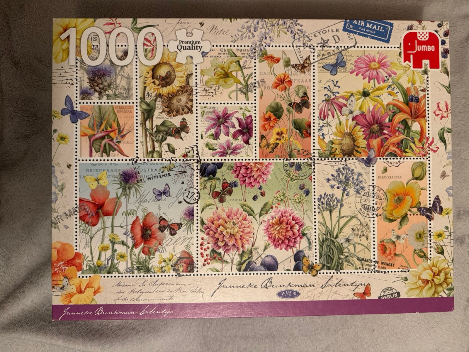 Janneke Brinkman - Valentijn puzzel 1000 stukjes, Ophalen of Verzenden, 500 t/m 1500 stukjes, Zo goed als nieuw, Legpuzzel