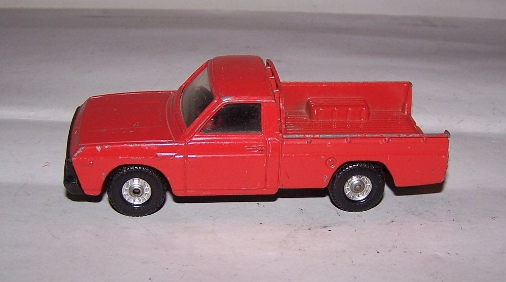 Vintage Corgi Mazda Rood B1600 Pick-up Truck. 1/36. Izgs., Ophalen of Verzenden, Nieuw, Auto, Corgi
