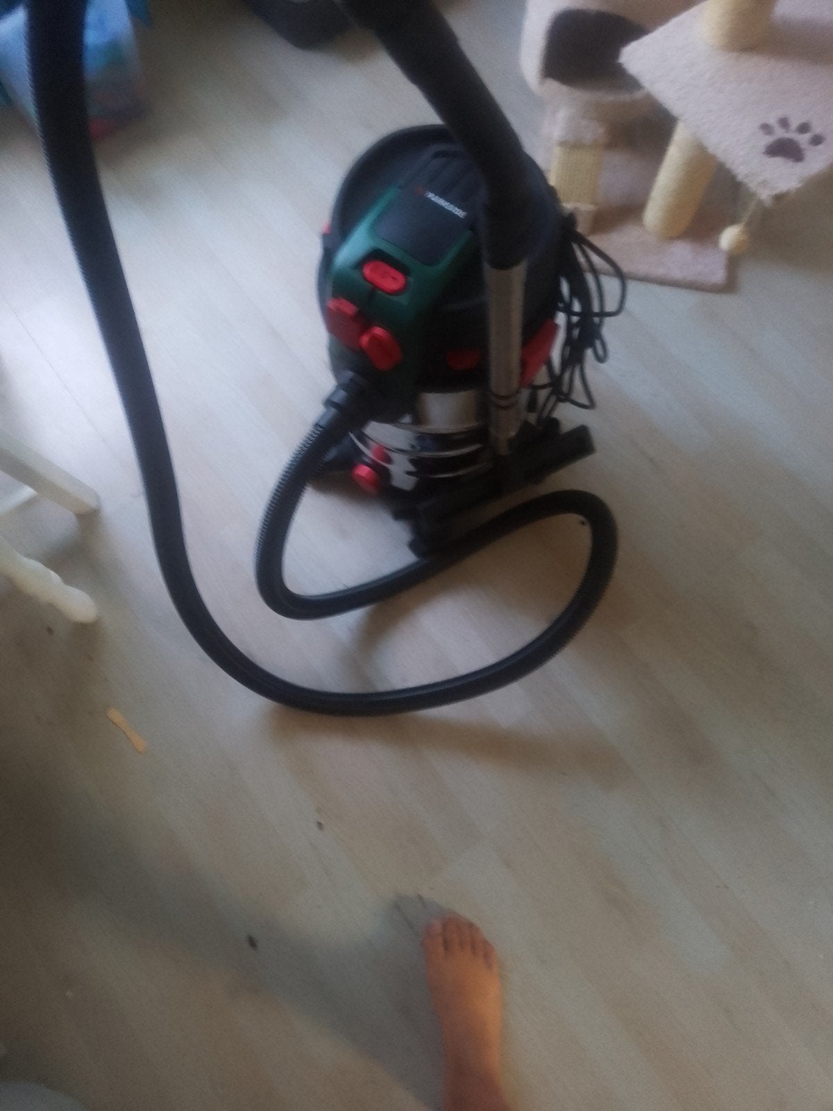 Parkside alleszuiger 1500W -  nieuw 1 week oud, Witgoed en Apparatuur, Stofzuigers, Ophalen, Zo goed als nieuw, Industriële stofzuiger