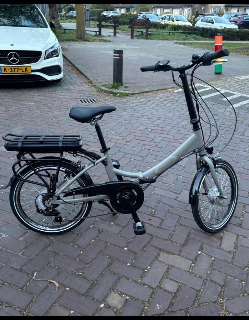 elektrische fiets nieuw, Fietsen en Brommers, Fietsen | Vouwfietsen, Ophalen of Verzenden, Zo goed als nieuw