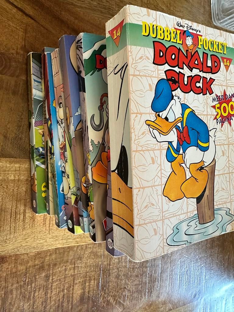 Donald Duck Pockets en Dubbelpocket - 8 stuks, Meerdere stripboeken, Ophalen of Verzenden, Zo goed als nieuw