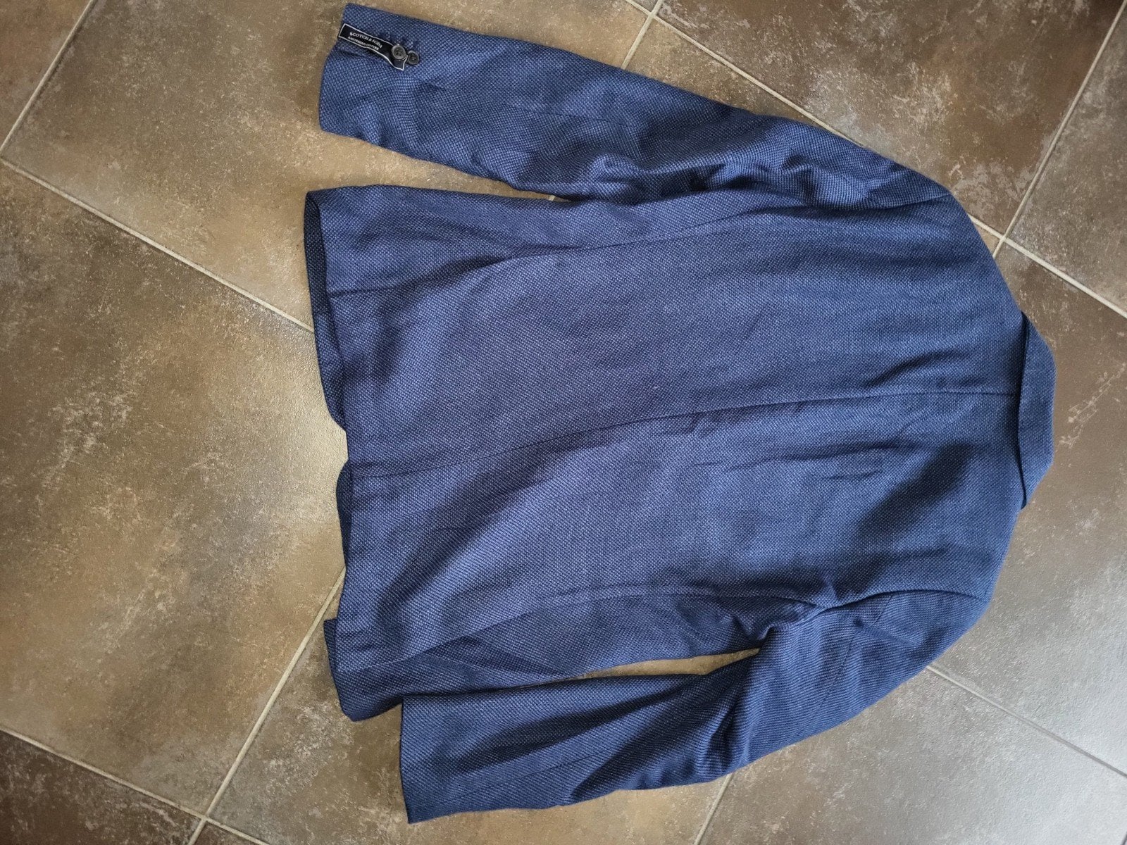 Scotch & Soda Colbert - Maat L/50 - Zo goed als nieuw, Maat 52/54 (L), Blauw, Ophalen of Verzenden, Zo goed als nieuw