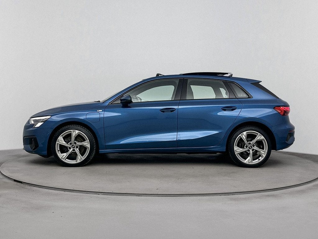 Audi A3 Sportback 40 TFSI e S-Line | Matrix LED | Navigatie, Auto's, Audi, 12 maanden, Stof, 4 cilinders, Blauw