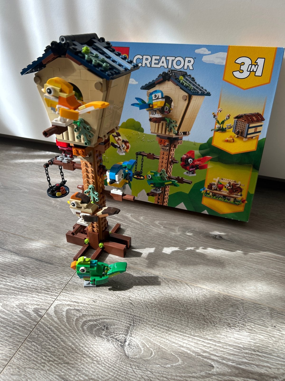 LEGO Creator 3in1 Vogelnestje (31143), Lego, Ophalen of Verzenden, Zo goed als nieuw, Compleet