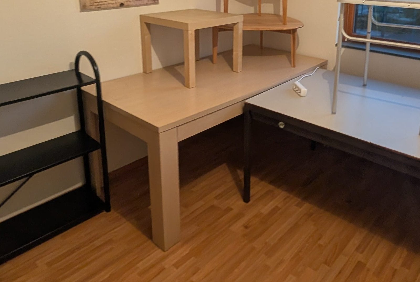 Eetkamertafel (4-6 personen), Huis en Inrichting, Tafels | Eettafels, Ophalen, Gebruikt, 50 tot 100 cm, Vijf personen of meer