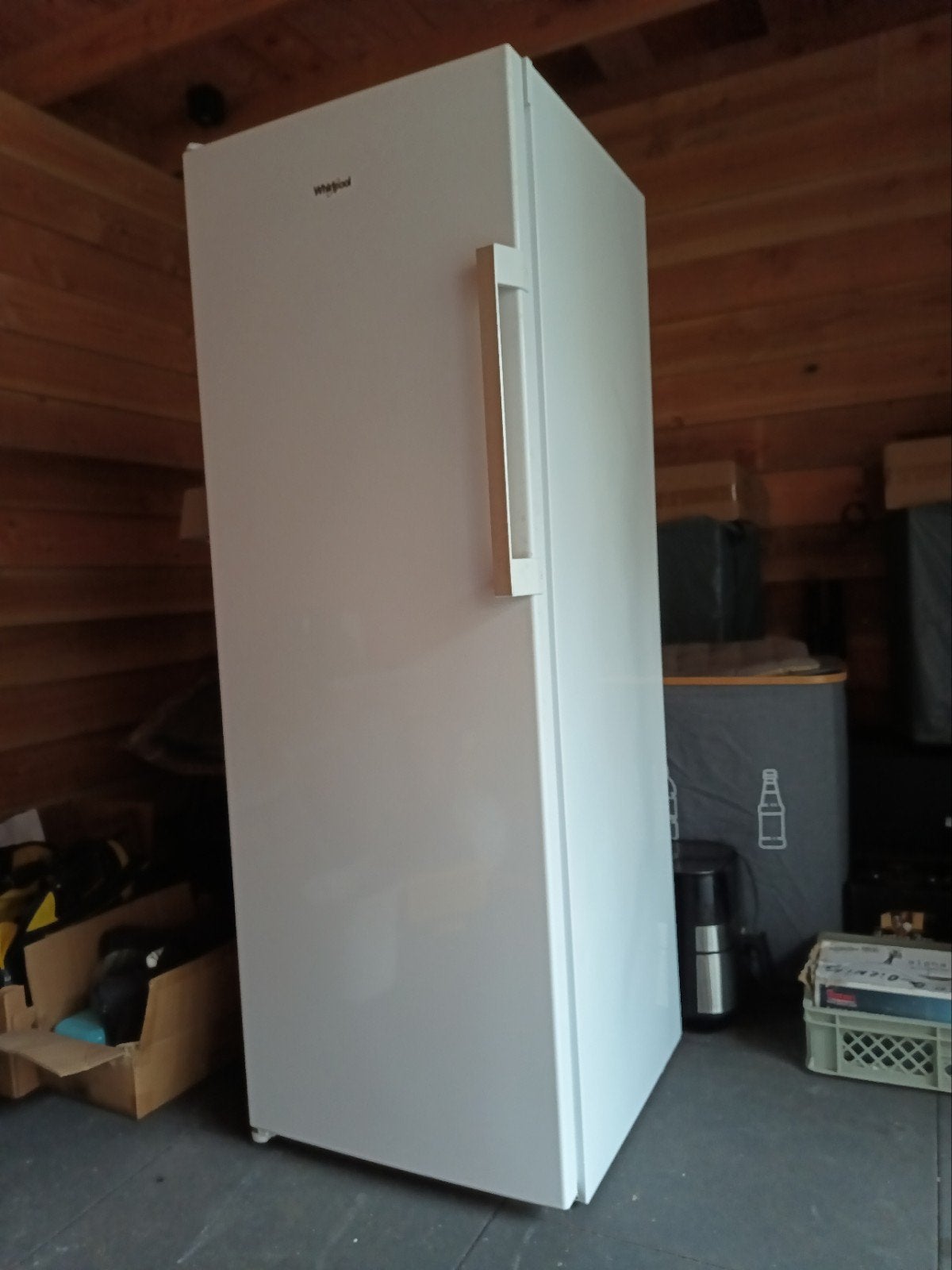 Whirlpool UW6 F1 CWB vrieskast 2 jaar oud, Ophalen, 60 tot 90 cm, 160 cm of meer