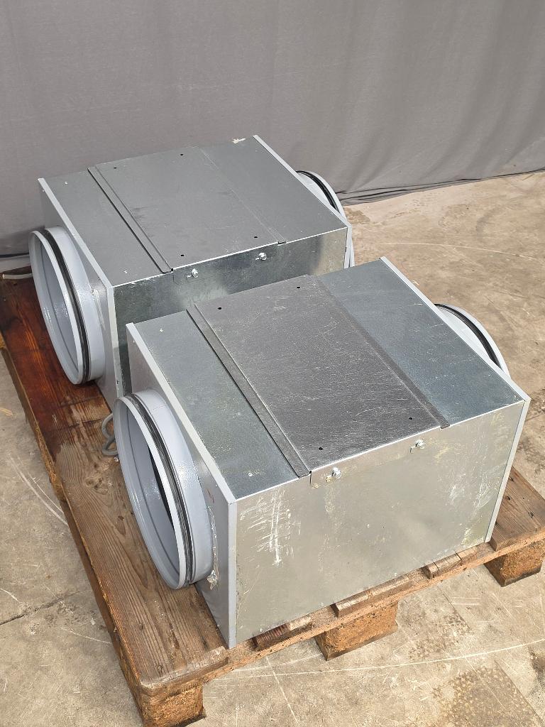 2x Itho Boxvent MBX 315 ventilatiebox Ø300 mm 1.550 m³/u, Ophalen, Gebruikt, Ventilator