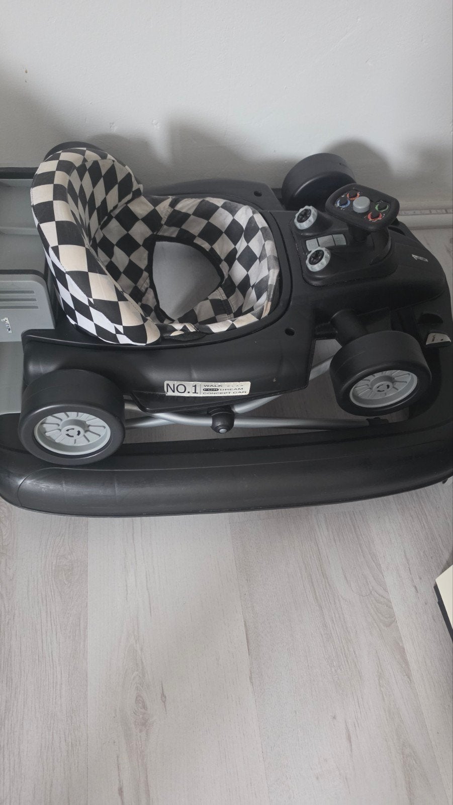 Tryco F1 Racer 2-in-1 Loopstoel en Loopwagen - Zwart, Ophalen, Zo goed als nieuw, Overige typen