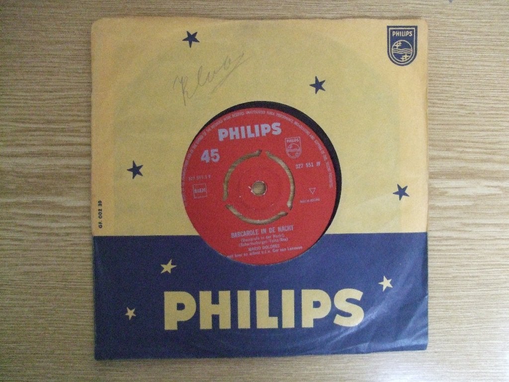 MARJO DOLORES    BACAROLE IN DE NACHT / AMIGO CABALLERO, Cd's en Dvd's, 7 inch, Ophalen of Verzenden, Zo goed als nieuw, Nederlandstalig
