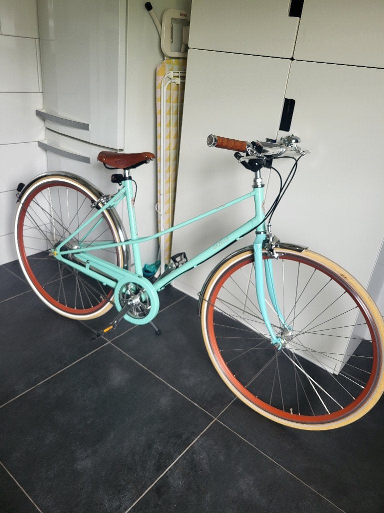 Gazelle Van Stael damesfiets mt. 49 als nieuw, Ophalen, 47 tot 50 cm, Versnellingen, Zo goed als nieuw