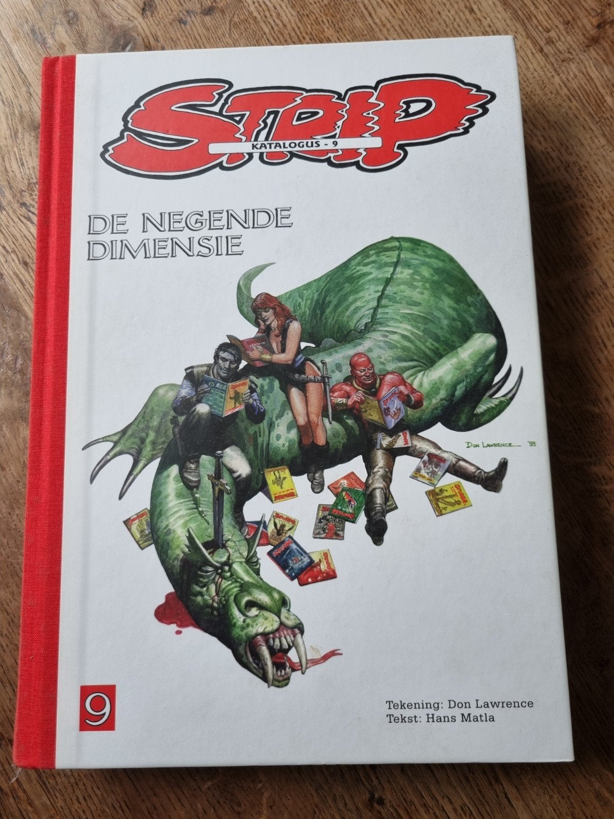 Matla Stripkatalogus 9 - De Negende Dimensie (Don Lawrence), Eén stripboek, Ophalen of Verzenden, Don Lawrence, Hans Matla, Zo goed als nieuw