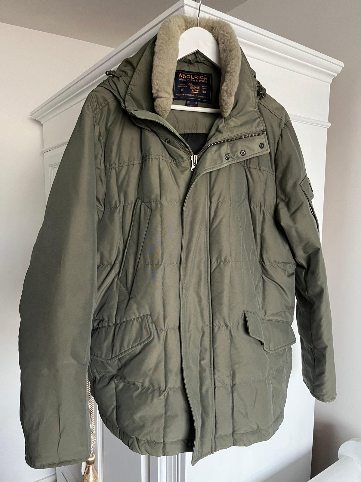 Woolrich blizzard xxl, Ophalen of Verzenden, Zo goed als nieuw, Maat 56/58 (XL), Groen