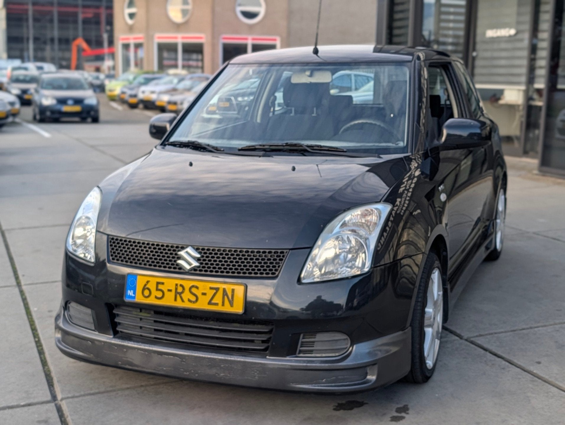Suzuki Swift 1.5 GLS - Airco, Auto's, Voorwielaandrijving, Zwart, 400 kg, Bedrijf