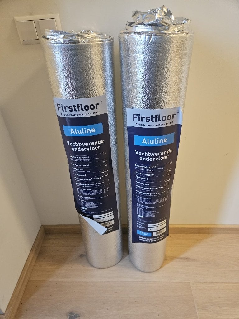 Firstfloor Aluline vochtwerende ondervloer, Doe-het-zelf en Verbouw, Overige materialen, 30 cm of meer, 50 tot 150 cm, Overige typen