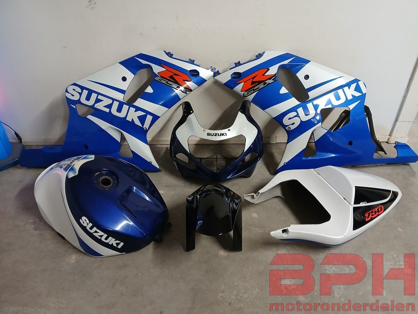 Kappenset / kuipset + tank Suzuki GSX-R 750 K1 K2 K3 2000 t/, Ophalen, Gebruikt, -, -