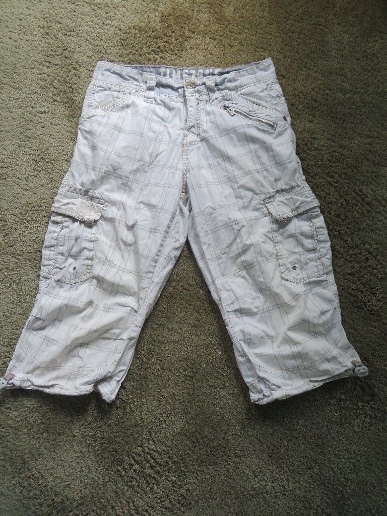 Timezone Capribroek Knie broek Driekwart broek Maat 30, Maat 38/40 (M), Blauw, Timezone, Ophalen of Verzenden