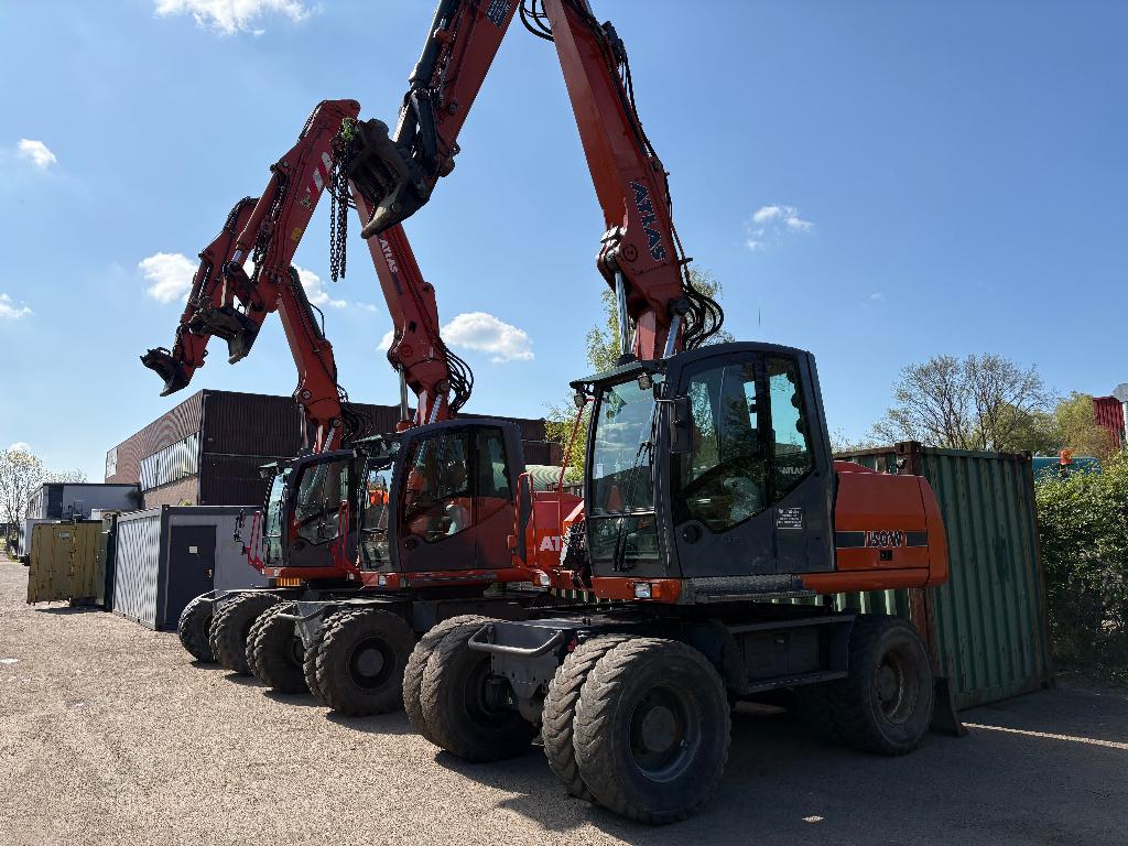 ATLAS TW 150 3 STUKS, Zakelijke goederen, Machines en Bouw | Kranen en Graafmachines, Ophalen of Verzenden, Graafmachine
