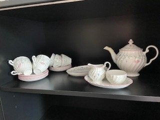 theeservies, Ophalen