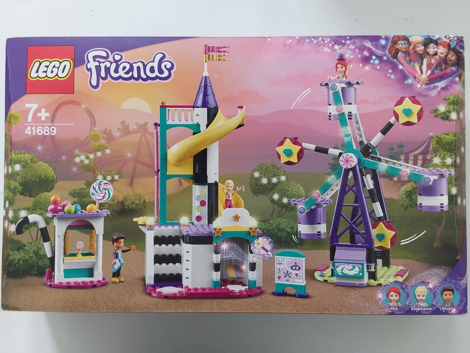 Lego Friends 41689 Magische🎡Reuzenrad en 🛝Glijbaan 🆕️, Lego, Nieuw, Friends, Ophalen of Verzenden