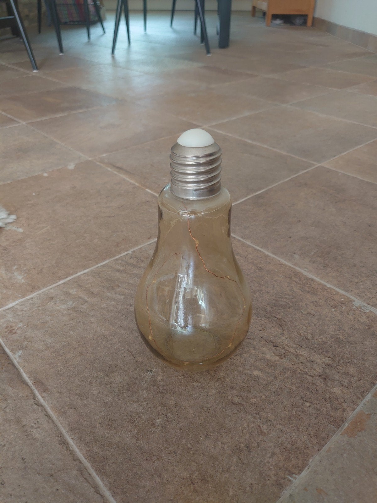Decoratieve LED-lamp op batterijen, Ophalen, Gebruikt