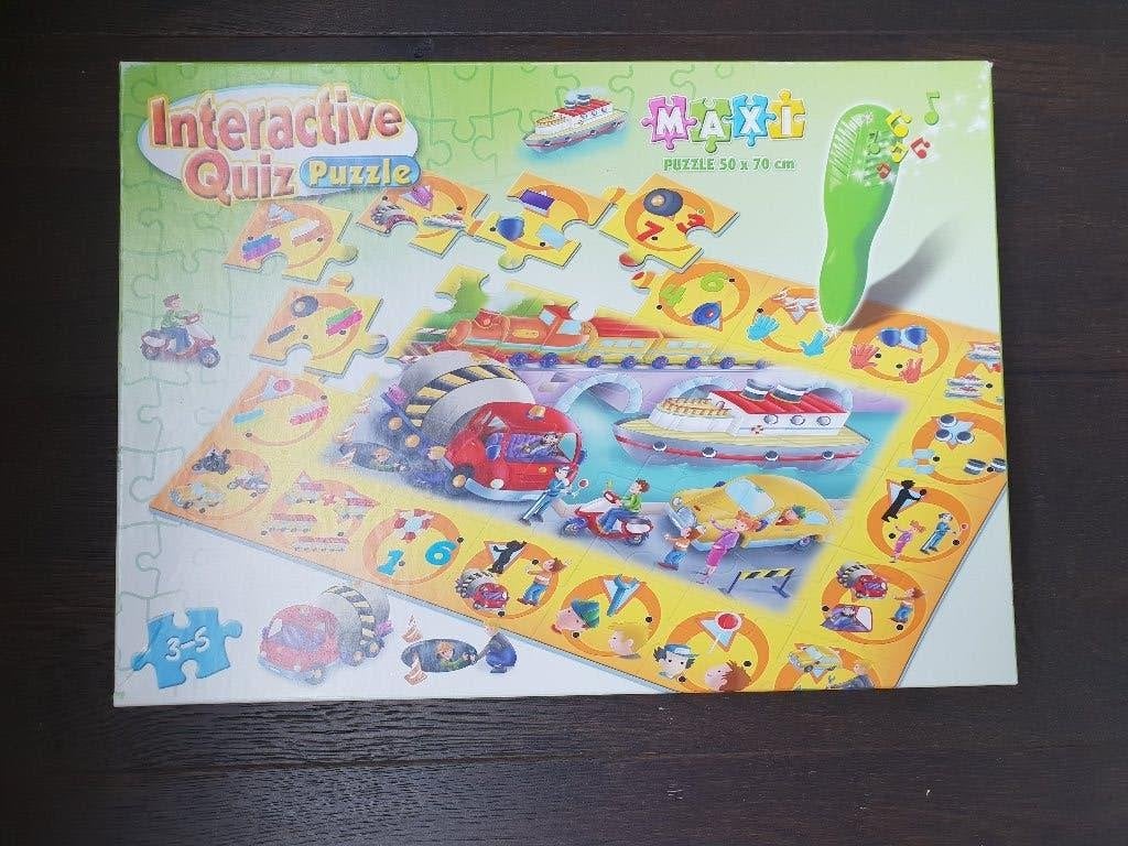 Interactieve puzzel 35 stukjes, Ophalen of Verzenden, 10 tot 50 stukjes, Zo goed als nieuw, 2 tot 4 jaar