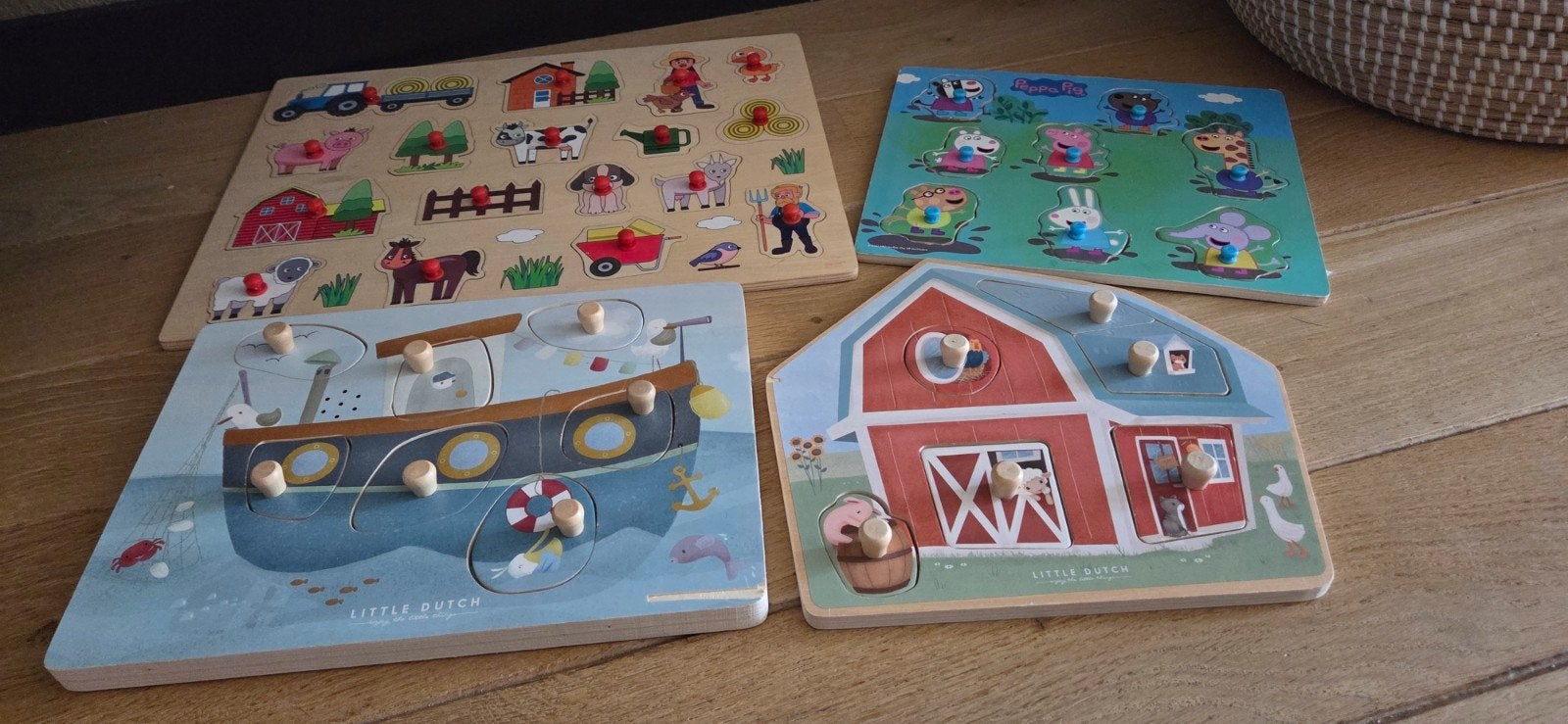Houten puzzels, Ophalen, Gebruikt, Speelkaart(en)
