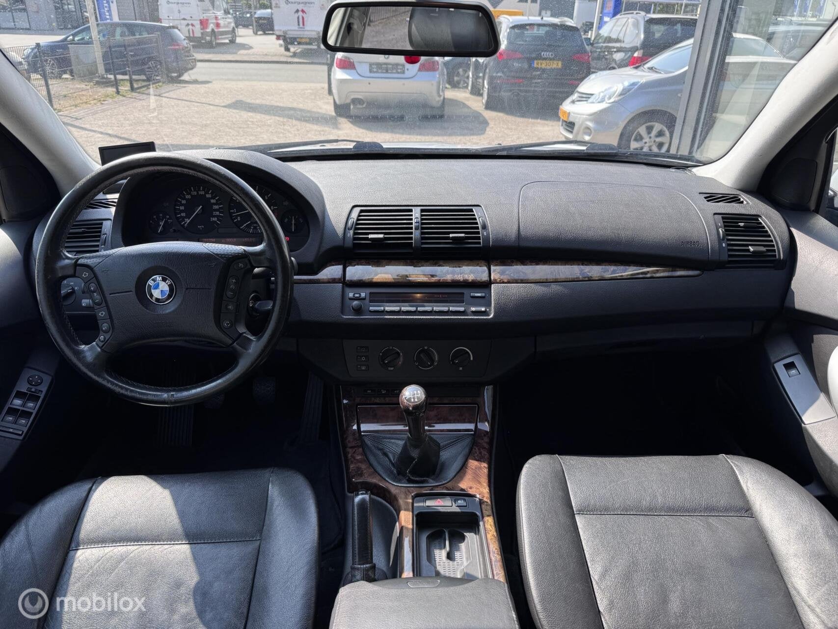 BMW X5 3.0i Executive - Youngtimer - NAP - BTW - LEDER -, Gebruikt, X5, Bedrijf, Handgeschakeld
