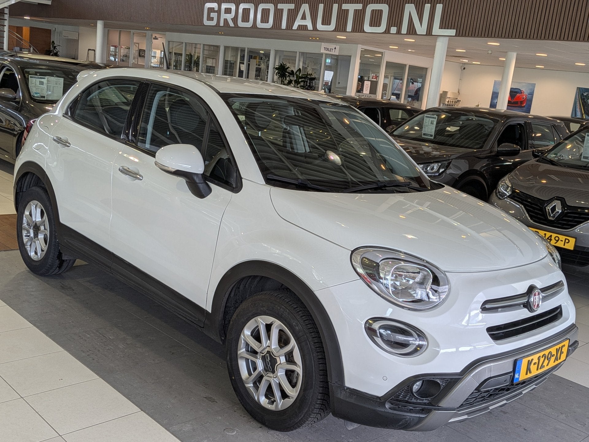 Fiat 500X 1.0 GSE Urban 120TH Edition Airco, Cruise Control,, Auto's, Voorwielaandrijving, Wit, Bedrijf, Handgeschakeld