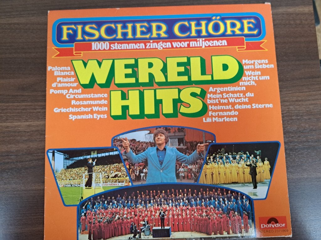 Fischer Chöre – Wereld Hits, Cd's en Dvd's, LP, Ophalen of Verzenden, Zo goed als nieuw, 12 inch