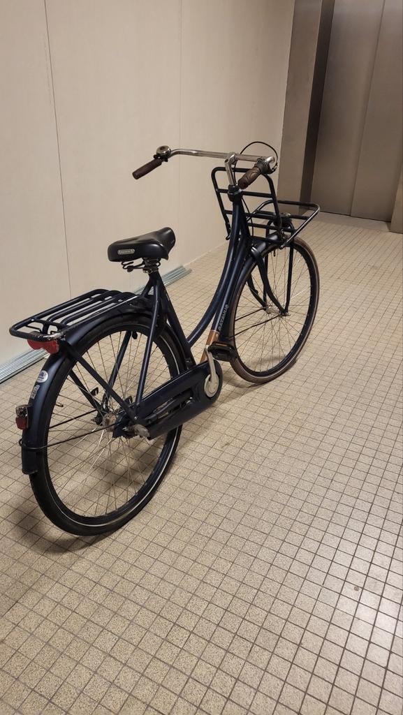Omafiets maat 28, Fietsen en Brommers, Fietsen | Dames | Omafietsen, 56 cm of meer, Ophalen, Zo goed als nieuw, Versnellingen