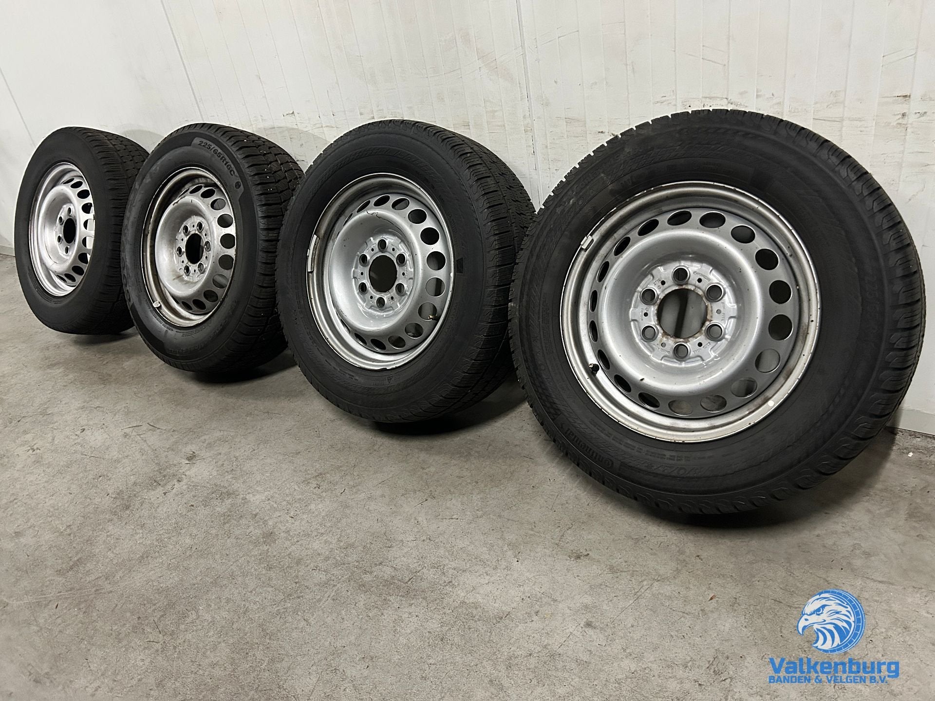7mm! Originele Mercedes Sprinter B907 B910 16 inch stalen ve, -, Banden en Velgen, Ophalen of Verzenden, All Season