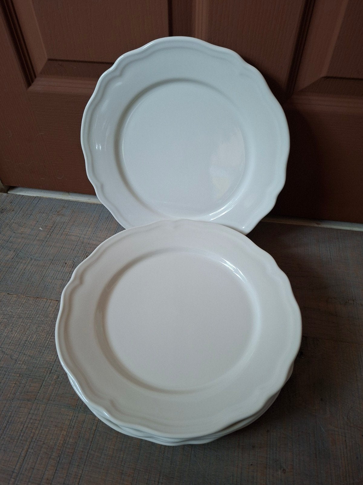 5 Ikea borden dinerborden, Gebruikt, Ikea, Ophalen of Verzenden, Bord(en)