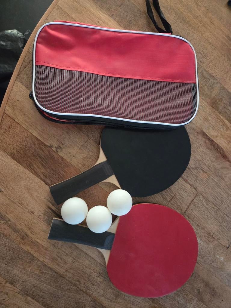 2 tafeltennis bedjes, Sport en Fitness, Tafeltennis, Ophalen of Verzenden, Net, Batje(s) of Balletje(s)