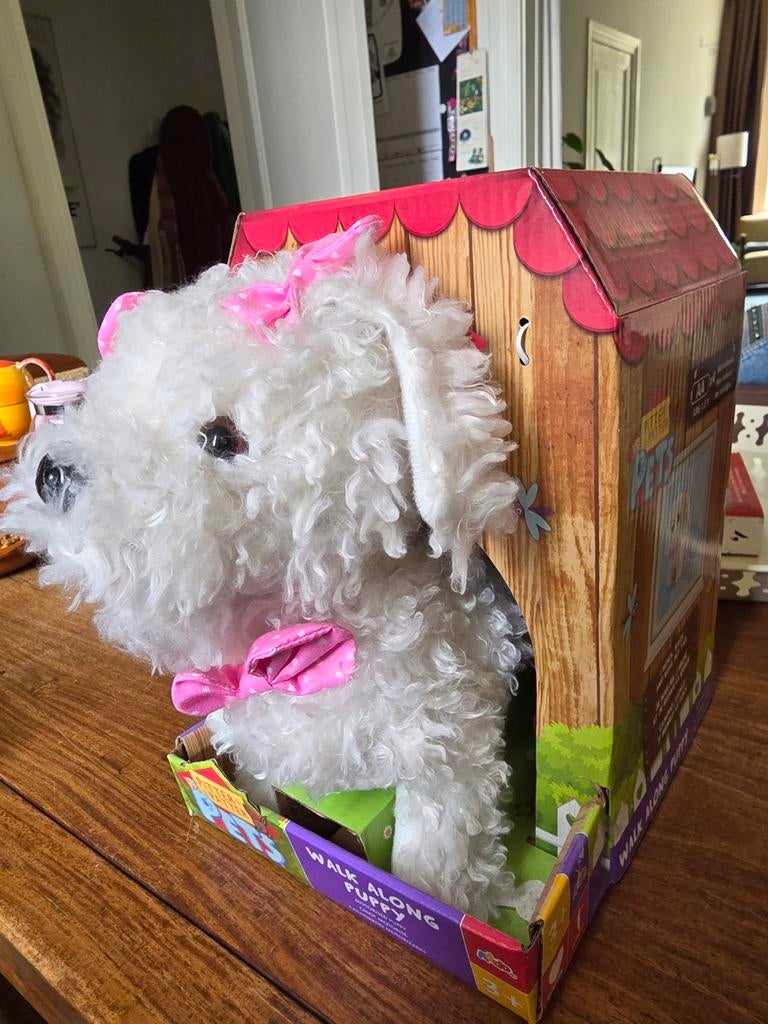 Pitter Patter Pets Walk Along Puppy - Interactieve Hond, Ophalen of Verzenden