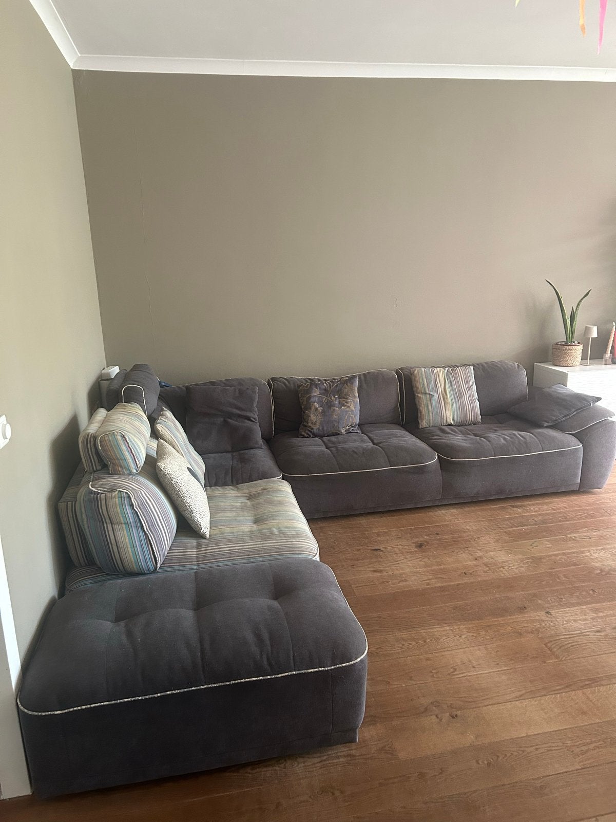 Comfortabele Hoekbank  - Gebruikt, 250 tot 300 cm, Gebruikt, Hoekbank, 75 tot 100 cm