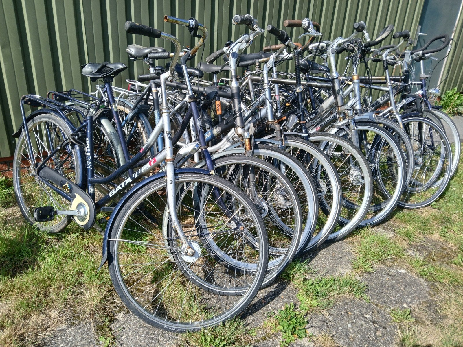 partij van 10 opkanp fietsen, Fietsen en Brommers, Ophalen, Gebruikt, Overige merken