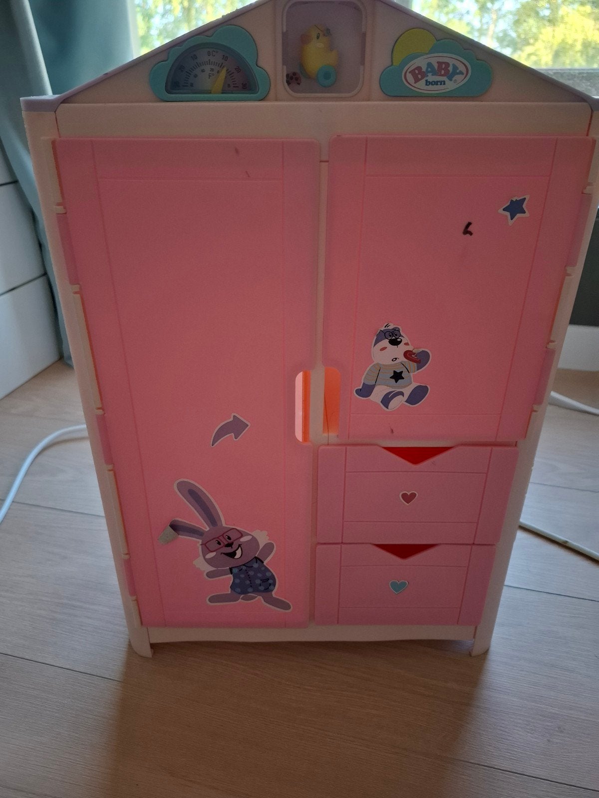 Baby Born Kledingkast, Kinderen en Baby's, Speelgoed | Poppen, Ophalen of Verzenden, Gebruikt, Babypop