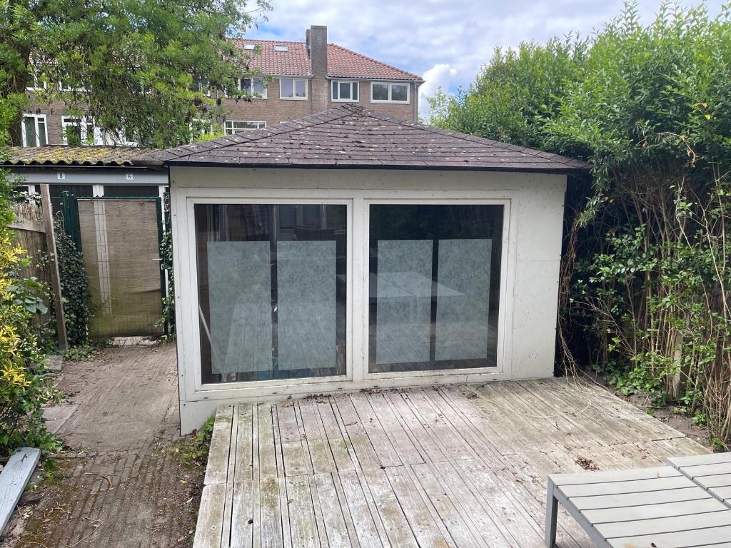 GRATIS Tuinhuis - zelf demonteren voor 26-05, Ophalen, 250 tot 500 cm, 2 ramen, 200 tot 400 cm