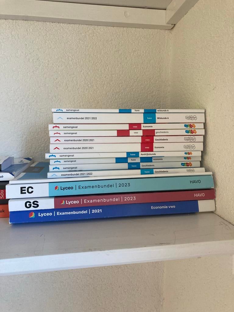 Lyceo Examenbundels, Ophalen of Verzenden, Gamma, Zo goed als nieuw, HBO