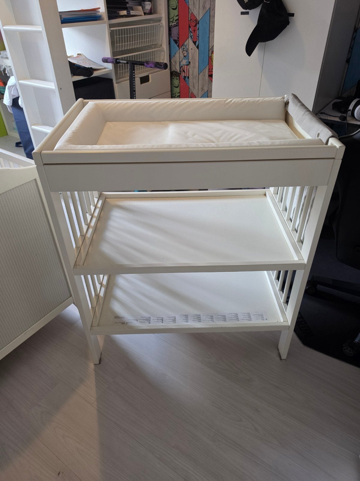 IKEA Gulliver commode - Wit, 50 tot 70 cm, Ophalen of Verzenden, Zo goed als nieuw, 75 tot 100 cm