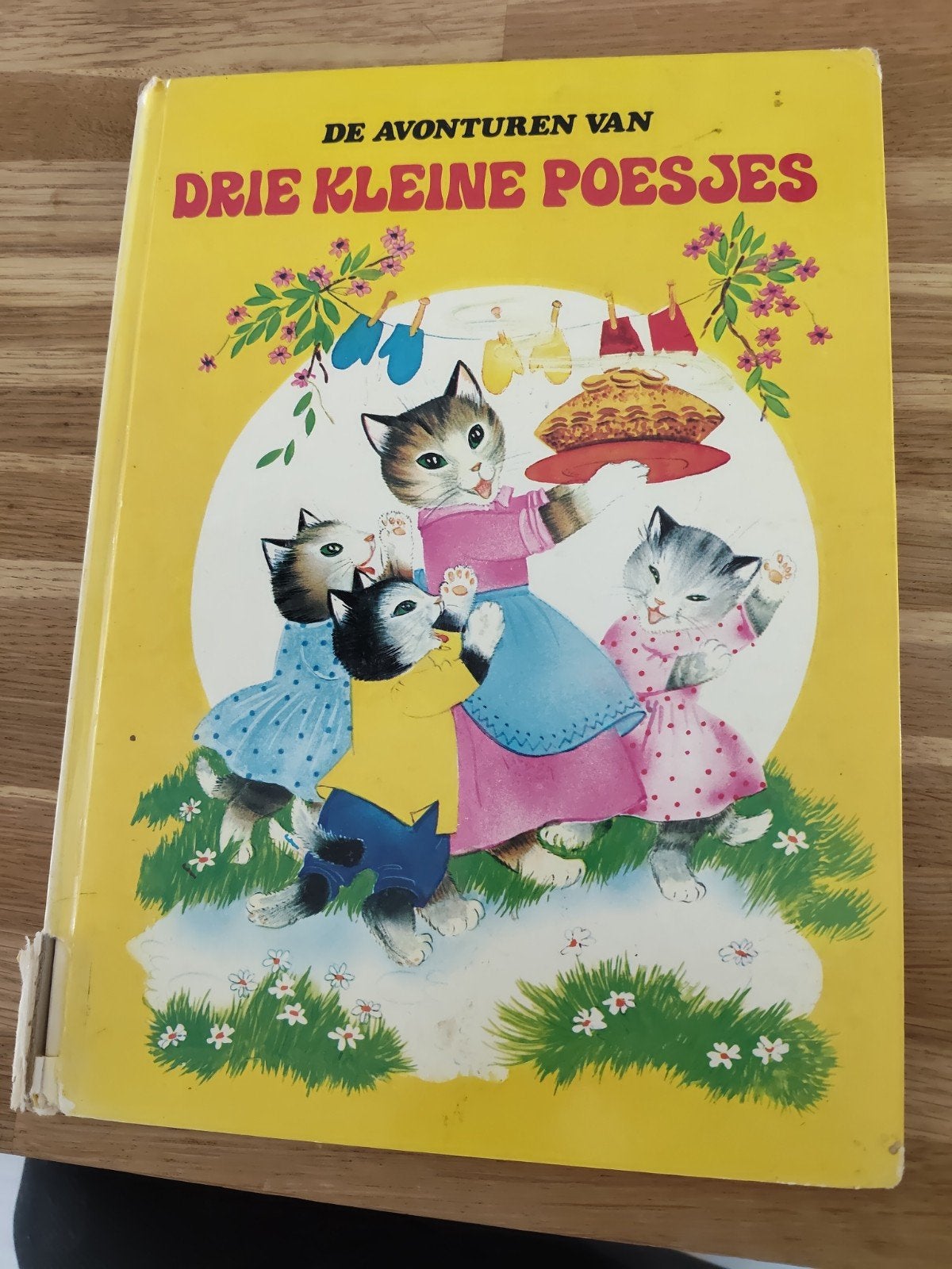 De Avonturen van Drie Kleine Poesjes - Kinderboek, Boeken, Gelezen, Fictie algemeen, Willy Schermelé, Jongen of Meisje