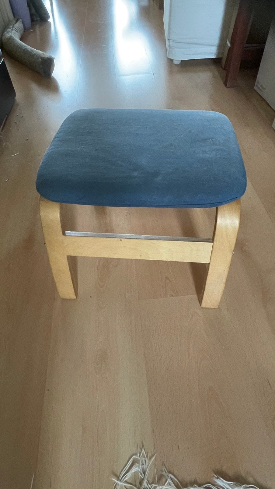 Ikea kindervoetenbankje, Ophalen, Gebruikt, Hout