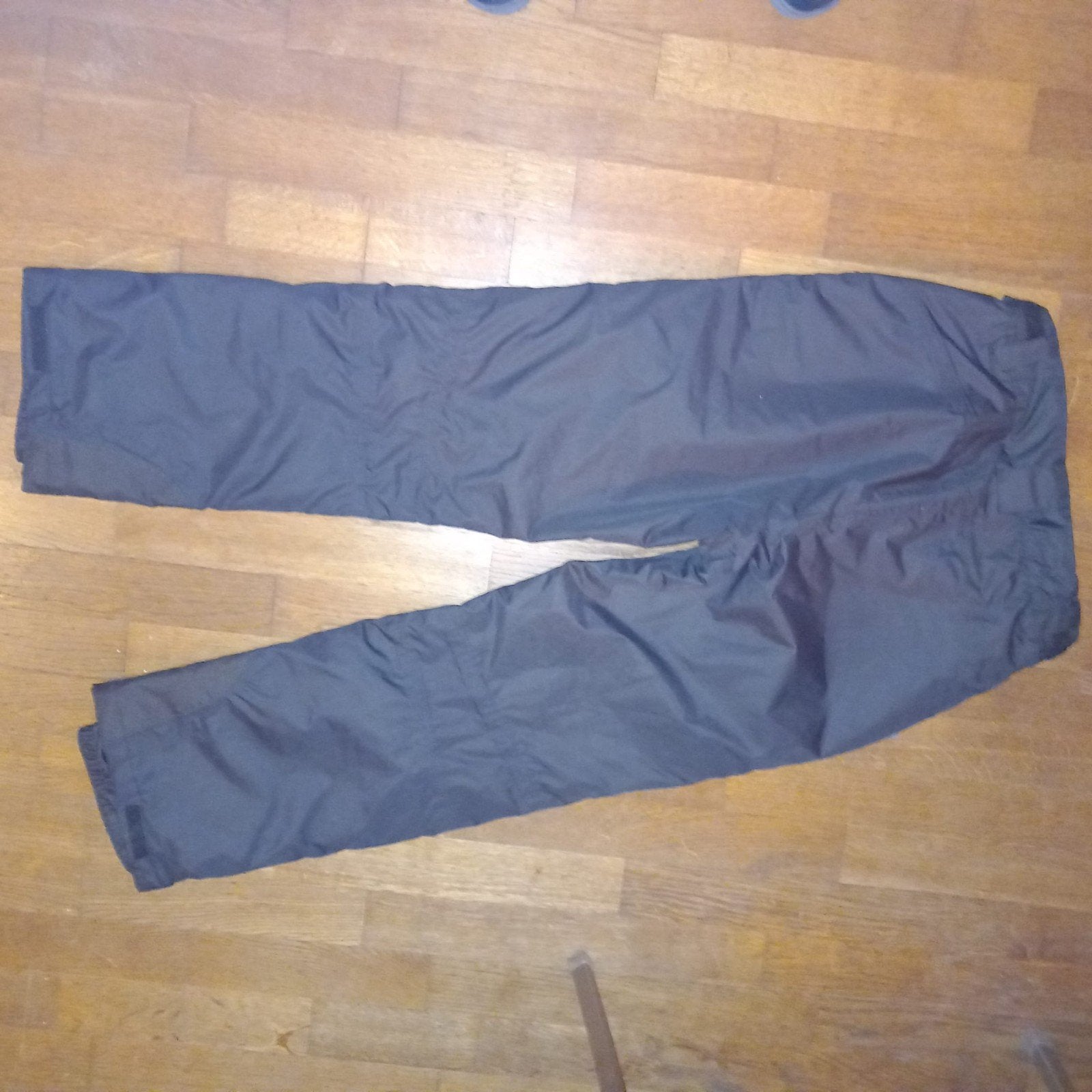 Shamp zwarte regenbroek maat (ruim zittende) M, 40/42, Ophalen of Verzenden, Tweedehands, Broek | textiel, Shamp