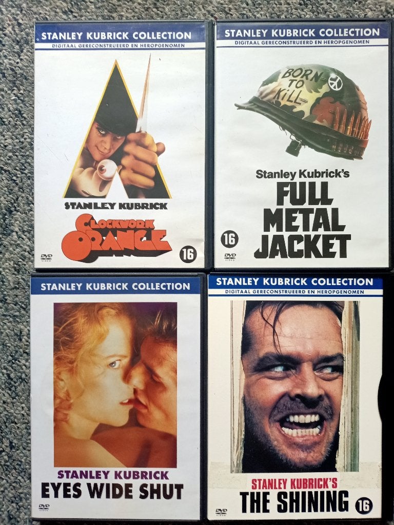 Stanley Kubrick 4 film klassiekers!!, Engels, Alle leeftijden, Nederlands, Ophalen of Verzenden