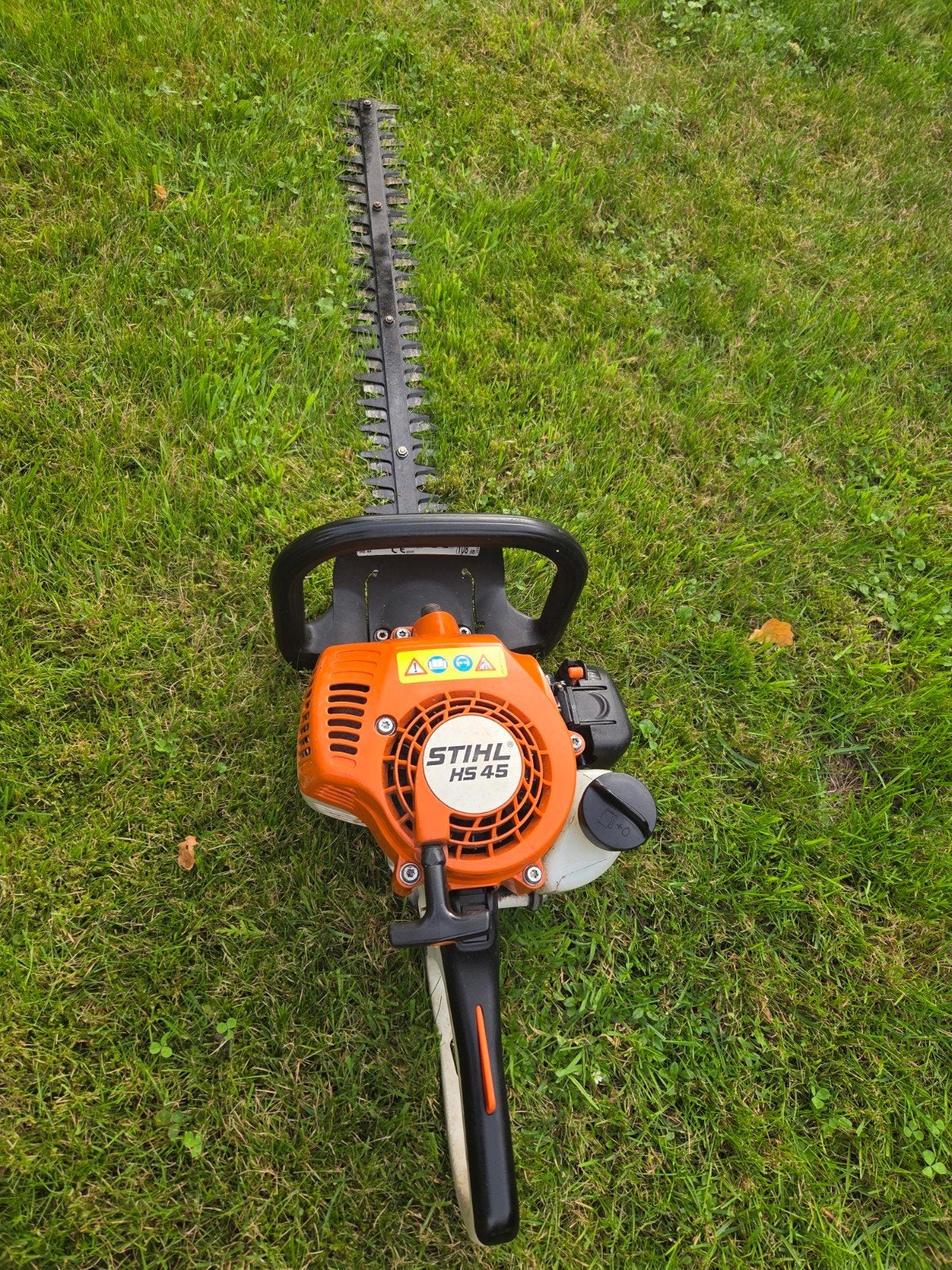Stihl HS 45 Heggenschaar - Benzine, Ophalen of Verzenden, Gebruikt, Benzine, Stihl